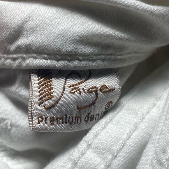 PAIGE | White Denim Jeans | Size 25 - Picture 4 of 8